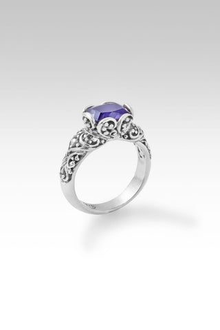 Euphony Ring™ in Blueberry Quartz - Dinner - only found at SARDA™