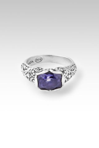 Euphony Ring™ in Blueberry Quartz - Dinner - only found at SARDA™