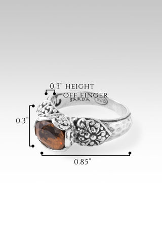 Euphony Ring™ in Cognac Zircon - Dinner - only found at SARDA™