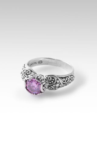 Euphony Ring™ in Pink Moissanite - Presale - only found at SARDA™