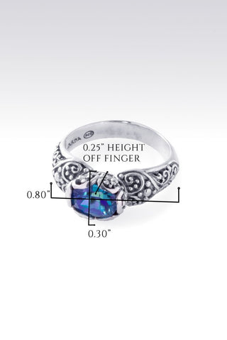 Euphony Ring™ in Sheer Luck™ Mystic Topaz - Stackable - only found at SARDA™