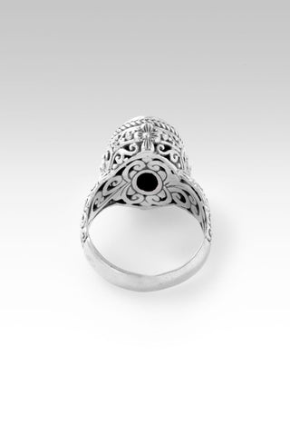 Everlasting Presence Ring™ in Green Leaf Mother of Pearl Mosaic - Dinner - only found at SARDA™