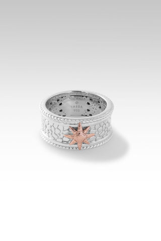 Faith Bursting Ring™ in 18K Rose Gold Over Sterling Silver - Dinner - only found at SARDA™