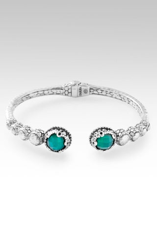 Faith in the Unseen Tip - to - Tip Bracelet™ in Green Onyx - Tip - to - Tip - only found at SARDA™