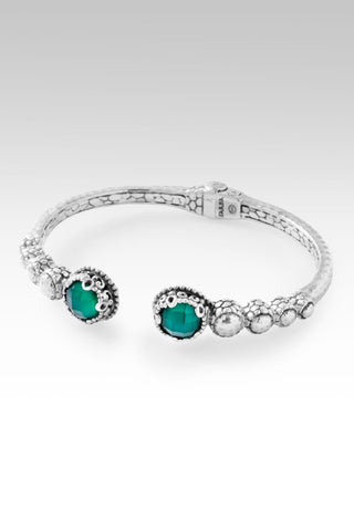 Faith in the Unseen Tip - to - Tip Bracelet™ in Green Onyx - Tip - to - Tip - only found at SARDA™