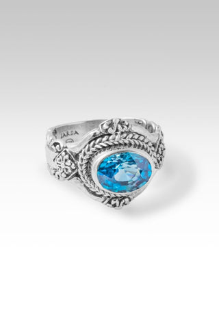 Faithful and True Ring™ in Blue Zircon - Dinner - only found at SARDA™