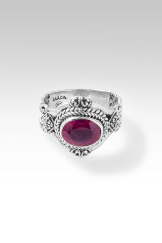 Faithful and True Ring™ in Red Ruby - Dinner - only found at SARDA™