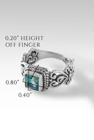 Faithful Devotion Ring™ in Bali Hai™ Mystic Topaz - Dinner - only found at SARDA™