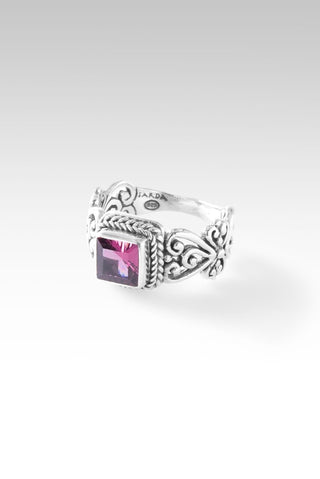 Faithful Devotion Ring™ in Malawi Pink Color Change Garnet - Dinner - only found at SARDA™