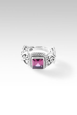 Faithful Devotion Ring™ in Malawi Pink Color Change Garnet - Dinner - only found at SARDA™