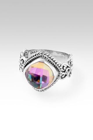 Faithful Devotion Ring™ in Northern Lights Sky™ Mystic Quartz - Dinner - only found at SARDA™