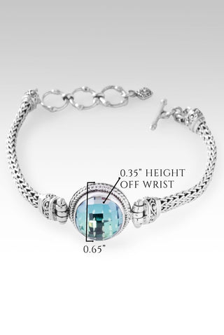 Faithful Future Bracelet™ in Moonlight™ Mystic Quartz - Single Stone - only found at SARDA™