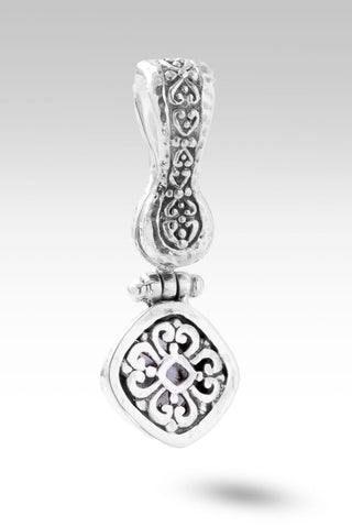 Faithful Heart Pendant™ in Odyssey Limelight™ Mystic Quartz - Magnetic Enhancer Bail - only found at SARDA™