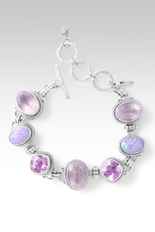 Faithful Servant Bracelet™ in Cloud Pink Rose Quartz - Multi Stone - only found at SARDA™