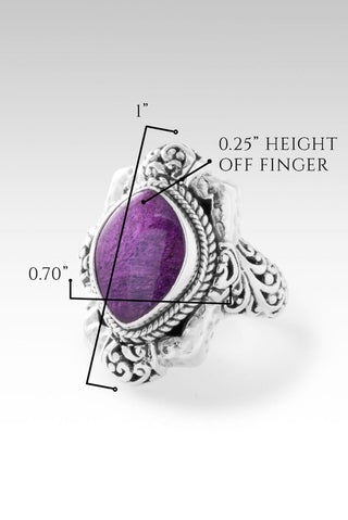 Faithful Walk Ring II™ in Purpurite - Statement - only found at SARDA™