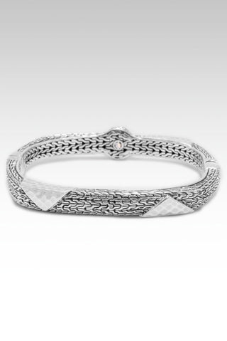 Fear Ends Faith Begins Bangle™ in Moissanite - Bangle - only found at SARDA™