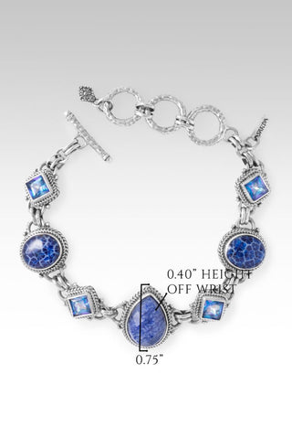 Finally Home Bracelet™ in Dumortierite - Multi Stone - only found at SARDA™