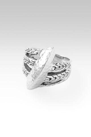 Firm Foundation Ring™ in Chainlink - Statement - only found at SARDA™