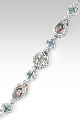 Floral Harmony Bracelet™ in Abalone - Multi Stone - only found at SARDA™