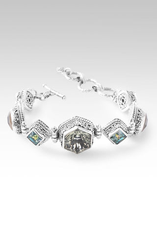 Floral Harmony Bracelet™ in Abalone - Multi Stone - only found at SARDA™