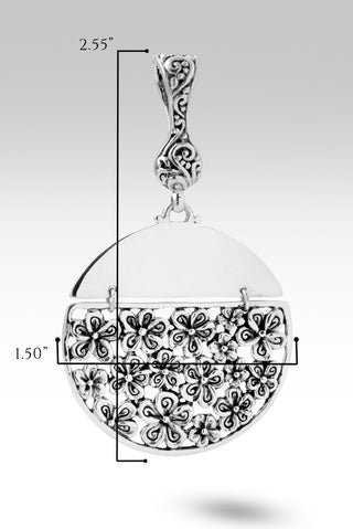 Flourish Always Pendant™ in Frangipani - Enhancer Bail - only found at SARDA™