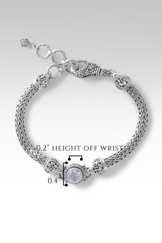 Flourish Radiantly Bracelet™ in Moissanite - Presale - only found at SARDA™