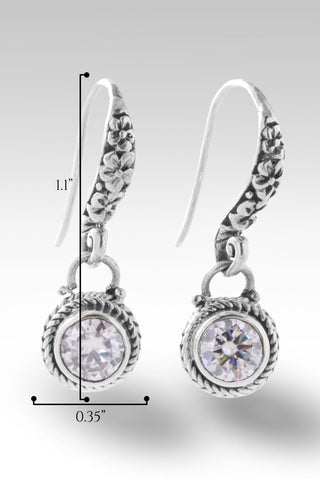 Flourish Radiantly Earrings™ in Moissanite - Presale - only found at SARDA™