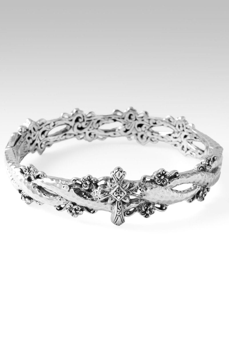 Flowerette Bangle™ in Frangipani | Sterling Silver Bangle - SARDA™