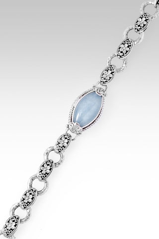 Flowering Resilience Bracelet™ in Aquamarine - Single Stone - only found at SARDA™