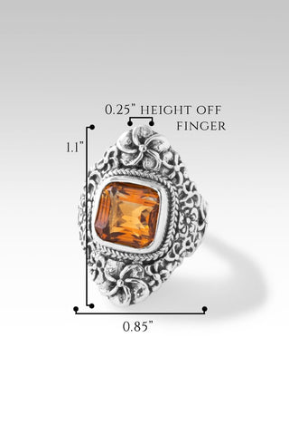 Flowering Wisdom™ Ring in Citrine - Statement - only found at SARDA™