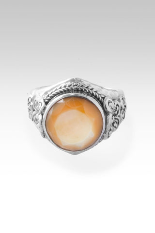 Flowers of Joy Ring™ in Yellow Mother of Pearl - Statement - only found at SARDA™