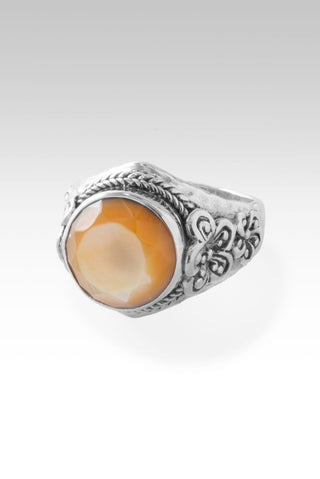 Flowers of Joy Ring™ in Yellow Mother of Pearl - Statement - only found at SARDA™