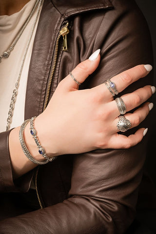 For Now & Forever Ring™ in Chainlink - Dinner - only found at SARDA™