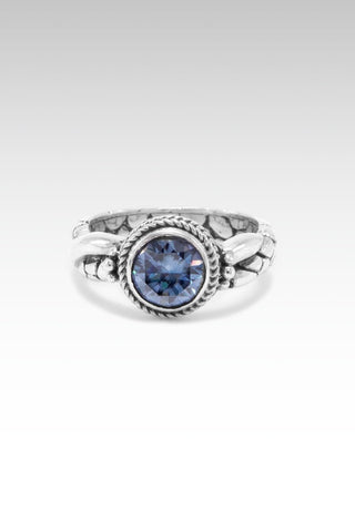 Forever Intertwined Ring II™ in Celestial Blue™ Mystic Moissanite - Presale - only found at SARDA™