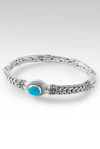 Forge Ahead Bangle™ in Sleeping Beauty Turquoise - Bangle - only found at SARDA™