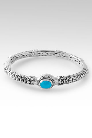 Forge Ahead Bangle™ in Sleeping Beauty Turquoise - Bangle - only found at SARDA™