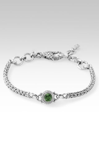 Forge Ahead Bracelet™ in Tsavorite Garnet - Single Stone - only found at SARDA™