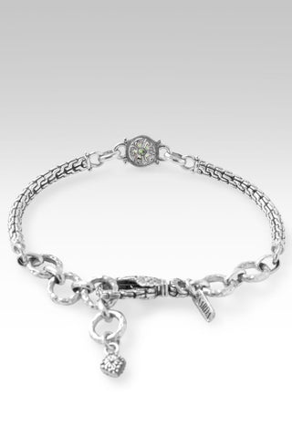 Forge Ahead Bracelet™ in Tsavorite Garnet - Single Stone - only found at SARDA™