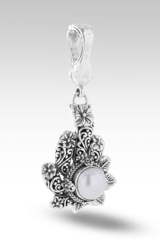 Forgive Freely Pendant™ in White Freshwater Pearl - Magnetic Enhancer Bail - only found at SARDA™