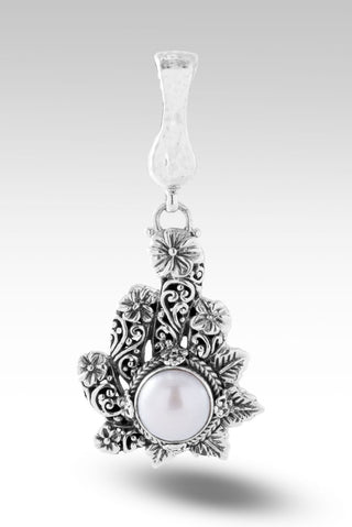 Forgive Freely Pendant™ in White Freshwater Pearl - Magnetic Enhancer Bail - only found at SARDA™