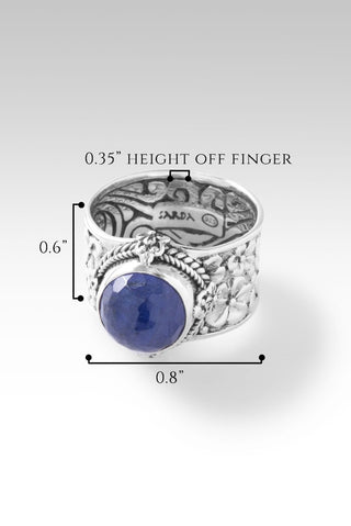 Forgive Freely Ring™ in Tanzanite - Dinner - only found at SARDA™