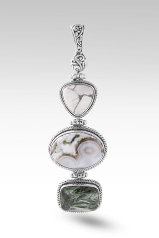 Forgiveness Granted Pendant™ in Ocean Jasper - Magnetic Enhancer Bail - only found at SARDA™