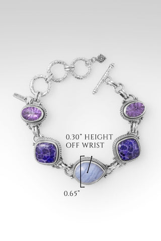 Full Forgiveness Bracelet™ in Blue Lace Agate - Multi Stone - only found at SARDA™