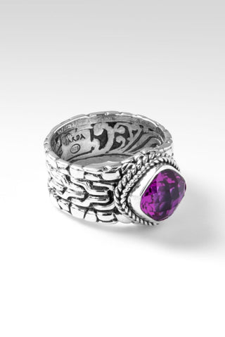 Generosity Prospers Ring II™ in Magenta Lab Created Sapphire - Dinner - only found at SARDA™