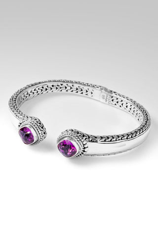 Generosity Prospers Tip-to-Tip Bracelet™ in Magenta Lab Created Sapphire - Tip-to-Tip - only found at SARDA™