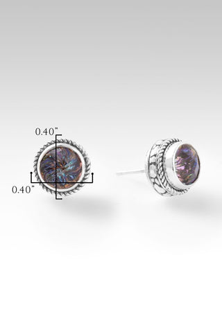 Give All Praises Earrings™ in Northern Lights™ Mystic Quartz - only found at SARDA™