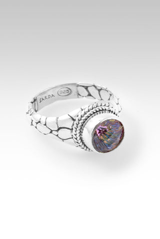 Give All Praises Ring™ in Northern Lights™ Mystic Quartz - only found at SARDA™