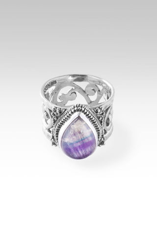 Gladness of Heart Ring™ in Rainbow Fluorite - Statement - only found at SARDA™