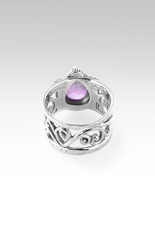 Gladness of Heart Ring™ in Rainbow Fluorite - Statement - only found at SARDA™