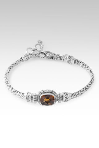 Gleeful Life Bracelet™ in Whiskey Quartz - Single Stone - only found at SARDA™